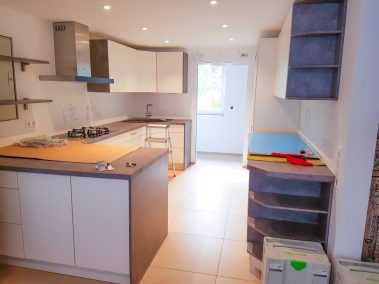 renovierte Küche - fast fertig